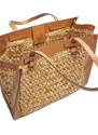 GIANNI CHIARINI Τσάντα shopper + τσαντάκι MARCELLA | με την προσθήκη δέρματος