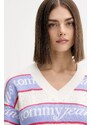 Βαμβακερό πουλόβερ Tommy Jeans
