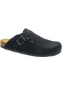 Plakton 171539 Negro Δερμάτινα Ανδρικά Σαμπό