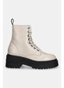 Δερμάτινα workers Tommy Jeans TJW CHUNKY SHINY LEATHER BOOT