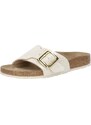 BIRKENSTOCK Μιούλ 'Catalina' μπεζ / λευκό μαλλιού