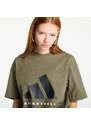 adidas Performance T-shirt adidas Basketball T-Shirt UNISEX Olive Strata S