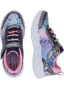 SKECHERS Σνίκερ 'Infinite Heart Lights' ναυτικό μπλε / μπλε ρουά / λιλά / ρόδινο