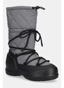 Μπότες χιονιού Moon Boot MB MEZZALUNA QUILTED HIGH BOOT WP χρώμα: γκρι, 80D2500080 H006