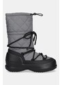 Μπότες χιονιού Moon Boot MB MEZZALUNA QUILTED HIGH BOOT WP χρώμα: γκρι, 80D2500080 H006