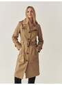 TATUUM Ανοιξιάτικο και φθινοπωρινό παλτό 'RIVA' μπεζ