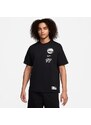 Nike Max90 Basketball Tee Black - Οι άνδρες - Κοντομάνικο μπλουζάκι Nike - Μαύρος - FV8394-010 - Μέγεθος: S