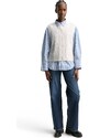 TOM TAILOR DENIM Γιλέκο λευκό μαλλιού