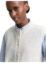 TOM TAILOR DENIM Γιλέκο λευκό μαλλιού