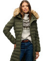 SUPERDRY FUJI FAUX FUR LONGLINE ΜΠΟΥΦΑΝ ΓΥΝΑΙΚΕΙΟ W5012001A-1TH