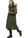 SUPERDRY FUJI FAUX FUR LONGLINE ΜΠΟΥΦΑΝ ΓΥΝΑΙΚΕΙΟ W5012001A-1TH
