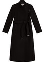 TED BAKER Παλτο Rose Mid Lengthed Wool Wrap 282071 black