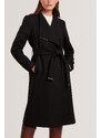 TED BAKER Παλτο Rose Mid Lengthed Wool Wrap 282071 black