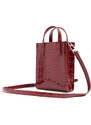 TED BAKER Τσαντακι Wenissa Croc Effect Mini Icon 281944 wine