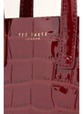 TED BAKER Τσαντακι Wenissa Croc Effect Mini Icon 281944 wine