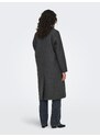 ONLY Ανοιξιάτικο και φθινοπωρινό παλτό 'ONLLISA' γκρι μελανζέ