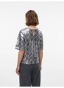 VERO MODA Μπλούζα γκρι / ασημόγκριζο