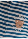 Next Πιτζάμα ναυτικό μπλε / καφέ / λευκό