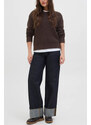 JJXX Πουλοβερ Jxglobal Crew Neck Knit 12288012 19-0840 TCX delicioso