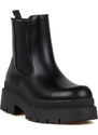 Μαύρο Biker Μποτάκι Envie Chunky Chelsea Boots E12-22153-34