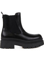 Μαύρο Biker Μποτάκι Envie Chunky Chelsea Boots E12-22153-34
