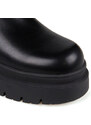 Μαύρο Biker Μποτάκι Envie Chunky Chelsea Boots E12-22153-34