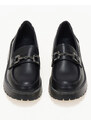 issue Loafers με διακοσμητική αγκράφα - Μαύρο - 032012