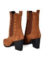 Γυναικεία Μποτάκια Marron 30681 Camel S.