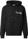 Calvin Klein Jeans Μπλούζα φούτερ μαύρο / λευκό