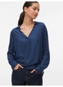 VERO MODA Μπλούζα 'VMBUMPY' ναυτικό μπλε
