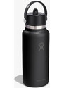 Μπουκάλι Hydro Flask 946ml Wide Flex Straw Cap Black Universal
