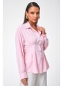 DeCoro Πουκάμισο με Δέσιμο - ΡΟΖ